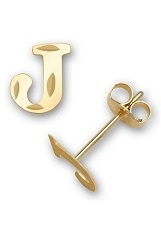 gorgeous diamond cut stud gold baby earrings